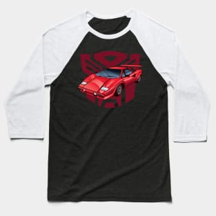 Transformers G1 Sideswipe Autobot Logo Symbol Baseball T-Shirt